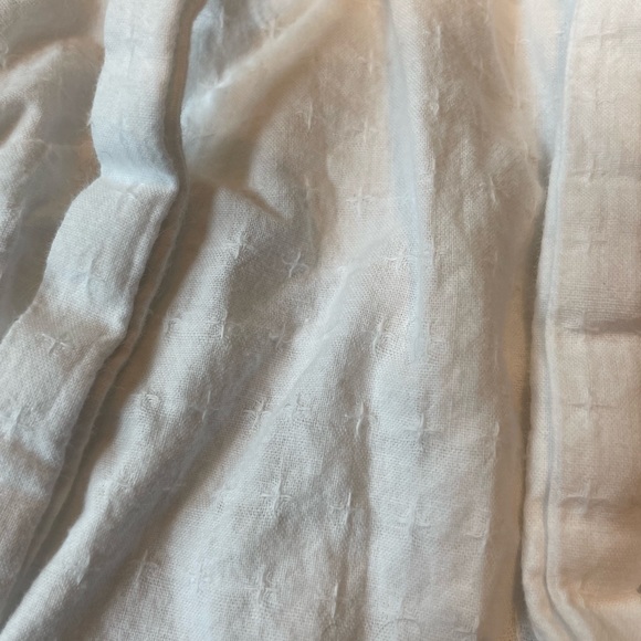 MinkPink Off the Shoulder Cotton Linen Top - Picture 3 of 5